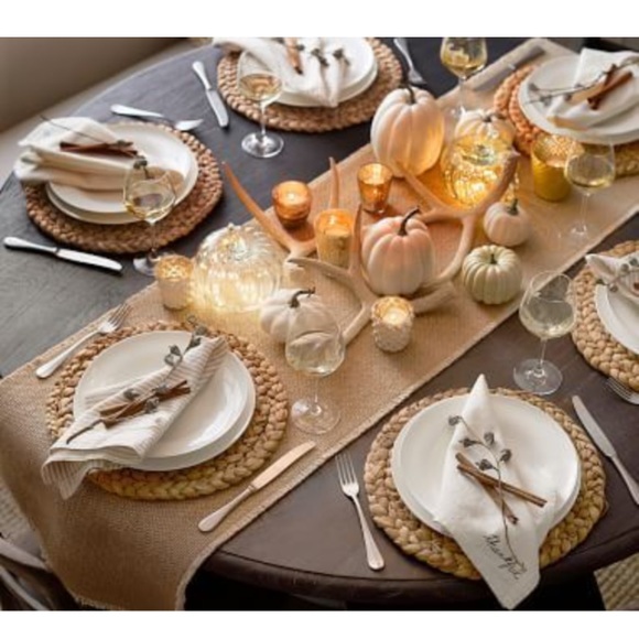 Pottery Barn Accents Pottery Barn Recycled Glass Small Pumpkin Cloche Poshmark